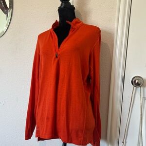 Nike Running long sleeve zip up Shirt (size M)